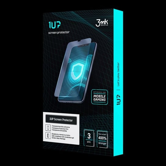 Folia ochronna na Oppo A98 5G - 3mk 1UP screen protector (3 sztuki) 3MK