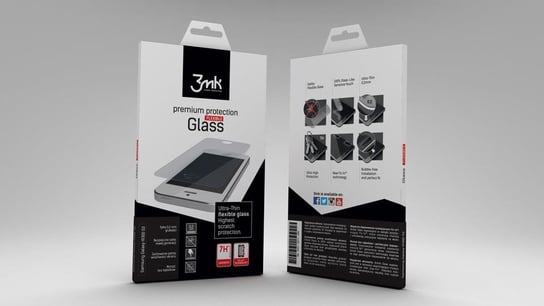 Folia ochronna na Samsung Galaxy J1 3MK Flexible Glass 3MK