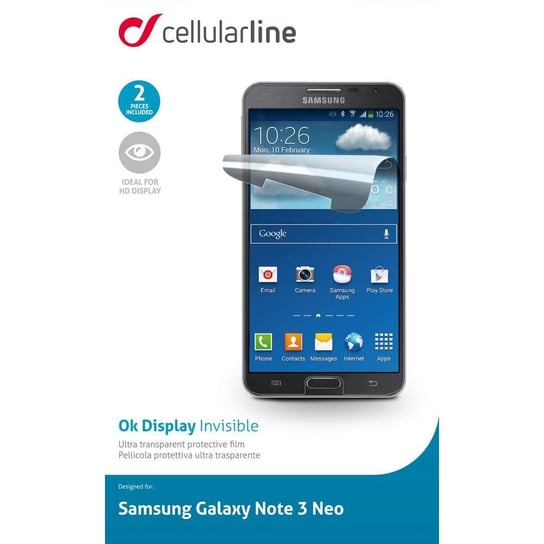 Folia ochronna na Samsung Galaxy Note 3 Neo CELLULAR LINE Ok Display Cellular Line