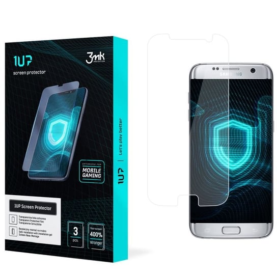 Folia ochronna na Samsung Galaxy S7 Edge - 3mk 1UP screen protector (3 sztuki) 3MK