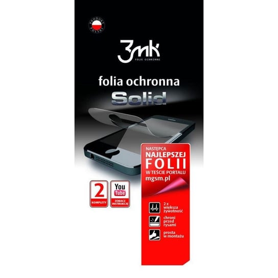 Folia ochronna na Sony Xperia E1 3MK Solid, 2 szt. 3MK
