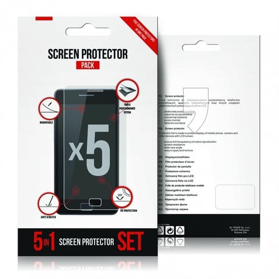 Folia ochronna na Sony Xperia Z1 Compact GLOBAL TECHNOLOGY Screen Protector 5-pack Global Technology