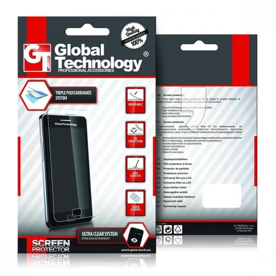 Folia ochronna na Sony Xperia Z1 GLOBAL TECHNOLOGY 5901836042842 Global Technology