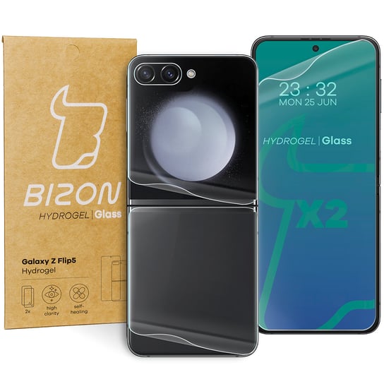 Folia Ochronna Na Tył I Przód Bizon Galaxy Z Flip5 Bizon