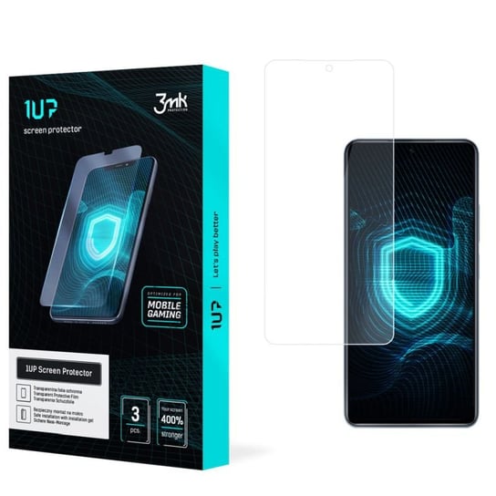 Folia ochronna na Xiaomi Redmi K40 5G - 3mk 1UP screen protector (3 sztuki) 3MK