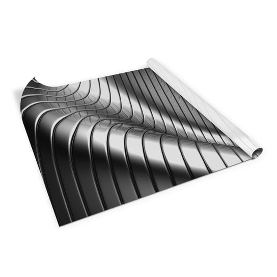Folia okleina dekoracyjna Wzór aluminium 100x50 cm Tulup