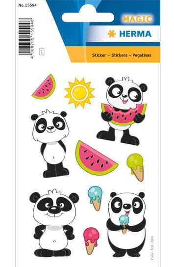 Folia Pegatinas Magiczna Panda Mały Miś Grupo Erik