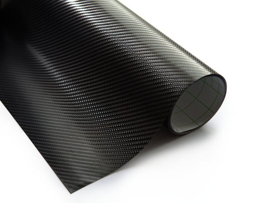 Folia rolka carbon 4D czarna 1,52x30m Kontext