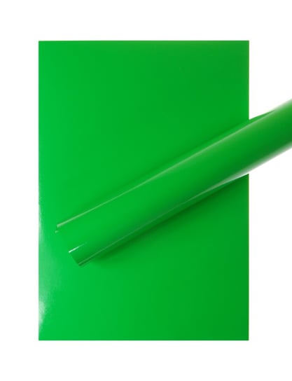 Folia samoprzylepna kolorowa połysk A4 50 ark zielona Grafitack do lasera Inna marka