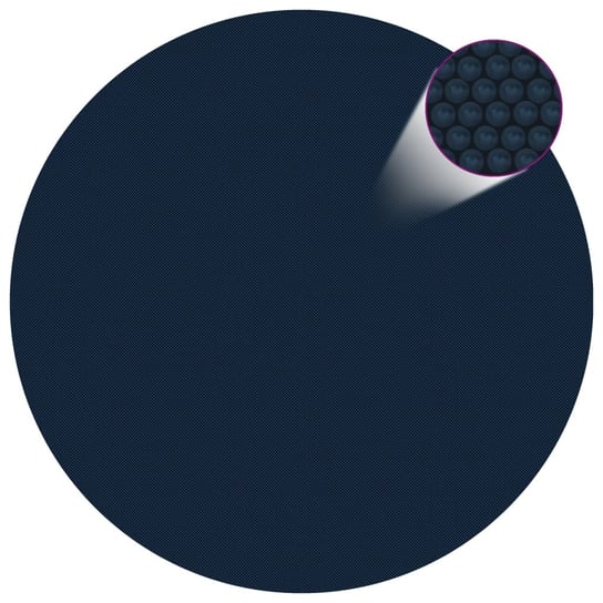Folia solarna basenowa, 300 cm, czarno-niebieska / AAALOE Inna marka