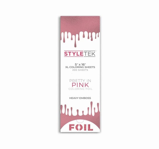 Folia Styletek Balayage, Długa XL, Pink Różowa Styletek