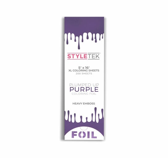 Folia Styletek Balayage, Długa XL, Purple, Purpurowa Styletek