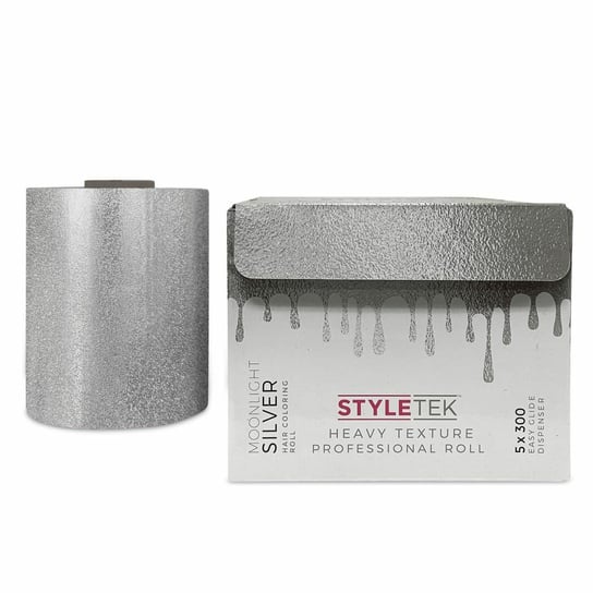 Folia Styltek Rolka Silver 300ft Styletek Folia Ryflowana W Rolce Srebrna Styletek