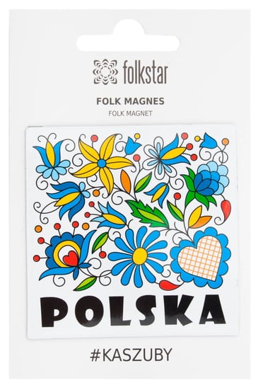Folkowy Magnes Na Lodówkę Wzory Kaszubskie Polska Folkstar Folkstar