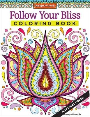 Follow Your Bliss Coloring Book McArdle Thaneeya