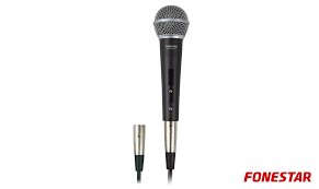 Fonestar FDM-1036 -  Mikrofon dynamiczny ręczny z przełącznikiem i kablem. Fonestar