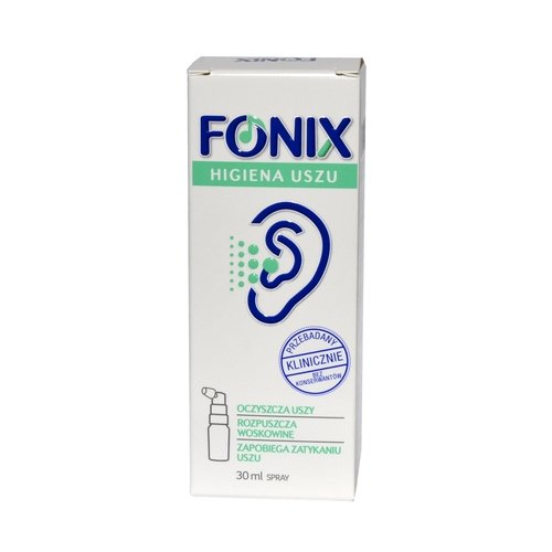 Fonix, Higiena Uszu spray 30 ml Polpharma