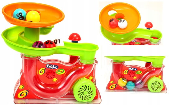 Fontanna Z Piłek Zabawka Montessori Skaczące Piłki LandToys