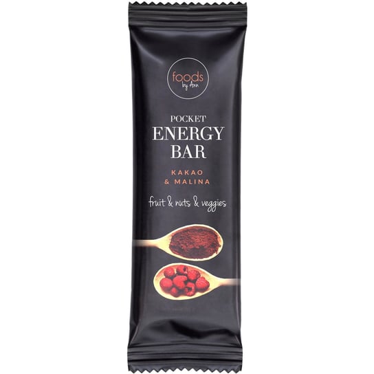 Foods by Ann, baton pocket energy bar kakao & malina, 35 g Foods by Ann
