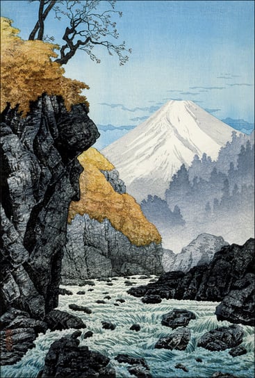 Foot of Mount Ashitaka, Hiroaki Takahashi - plakat 59,4x84,1 cm Galeria Plakatu