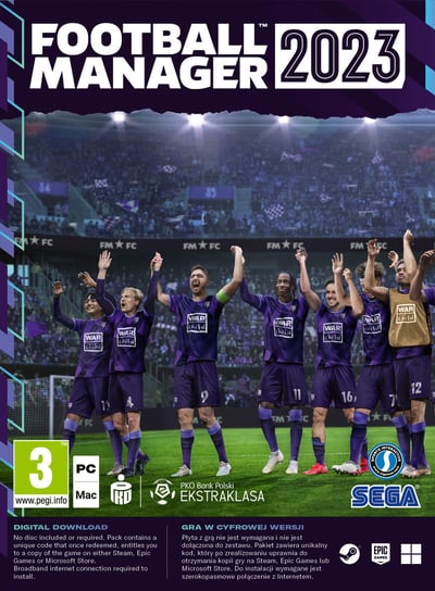Football Manager 2023, PC Sega