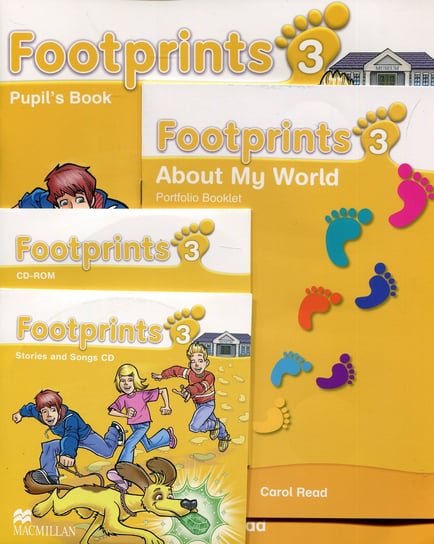 Footprints 3. Pupil's Book. Footprints 3 About My World Portfolio Booklet. Stories and Songs + CD-ROM Opracowanie zbiorowe