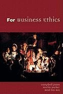 For Business Ethics Ten Bos Rene, Parker Martin, Jones Campbell