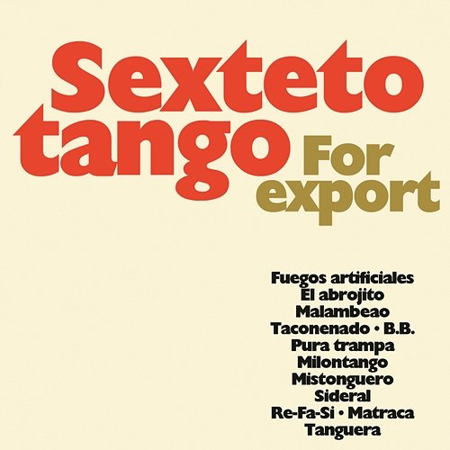 For Export Sexteto Tango