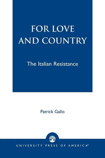 For Love and Country Gallo Patrick