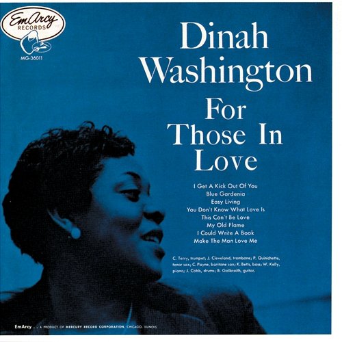 For Those In Love Dinah Washington
