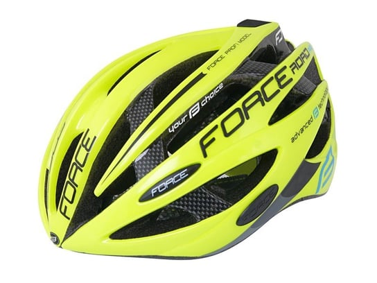 FORCE ROAD PRO kask rowerowy FLUO Force