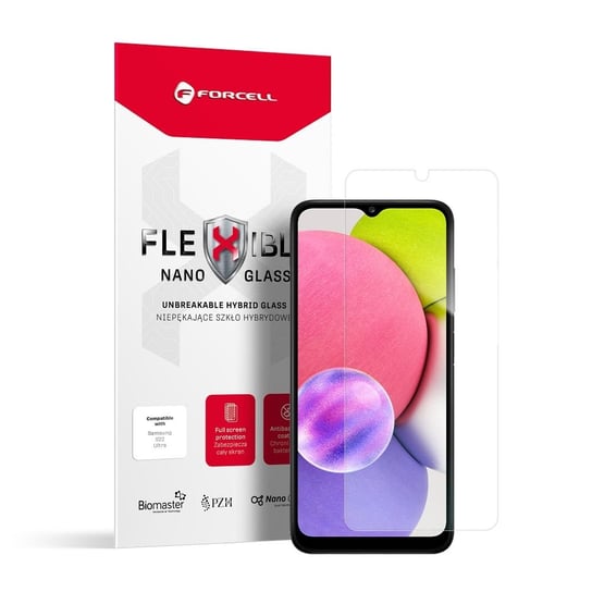 Forcell Flexible Nano Glass - szkło hybrydowe do Samsung Galaxy A03s Forcell