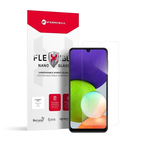 Forcell Flexible Nano Glass - szkło hybrydowe do Samsung Galaxy A22 5G Forcell