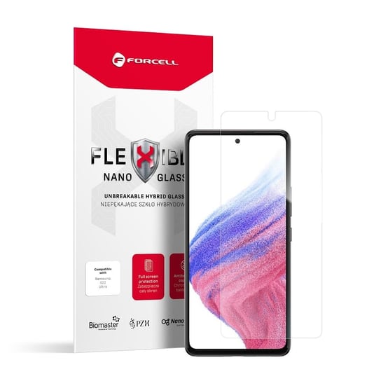 Forcell Flexible Nano Glass - szkło hybrydowe do Samsung Galaxy A53 5G Forcell