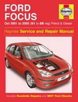Ford Focus 01-05 Haynes Automotive Manuals