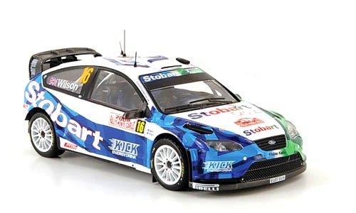Ford Focus RS 07 WRC #16 M. Wilson, model FORD