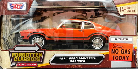 Ford Maverick Grabber 1974 red 1:24 Motormax 79043 Motormax