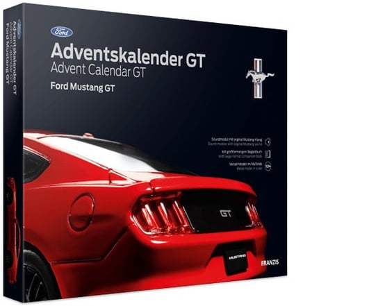 Ford Mustang GT kalendarz adwentowy Franzis
