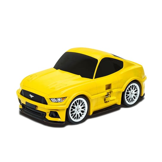 Ford Mustang GT - żółty - Walizka samochód Welly Ridaz Welly