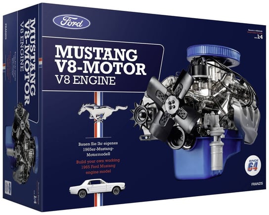 Ford Mustang V8 - Model silnika do konstruowania Franzis