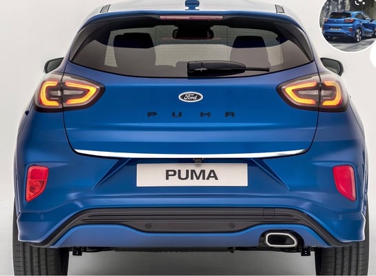 Ford PUMA 2019+ Listwa CHROM na Klapę Tuning Martig