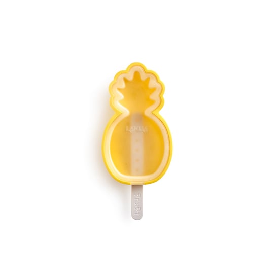 Foremka do lodów na patyku LEKUE Ananas XL, biało-żółta, 1,4x7,5 cm Lekue
