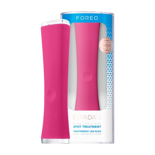 FOREO ESPADA™ 2 - urządzenie z niebieskim światłem zmniejszające objawy trądziku, Fuchsia Foreo