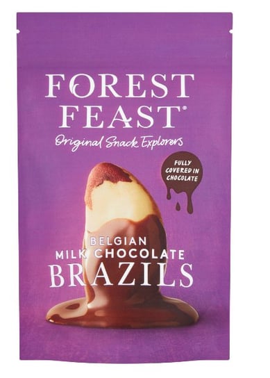 Forest Feast Belgian Czekolada Mleczna Brazylijska 120g Inna marka