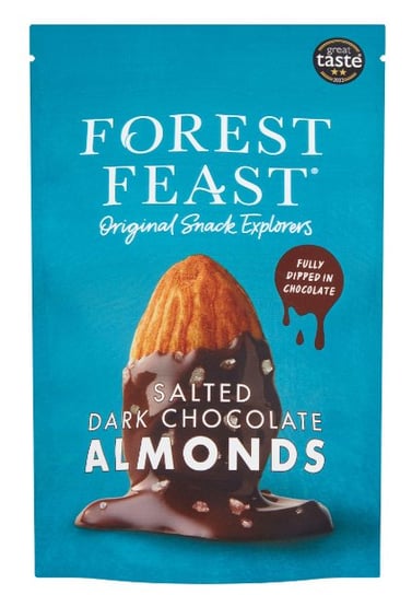 Forest Feast- Solone Migdały w ciemnej czekoladzie 120g Inna marka