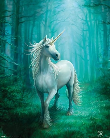 Forest Unicorn - plakat 40x50 cm Pyramid Posters