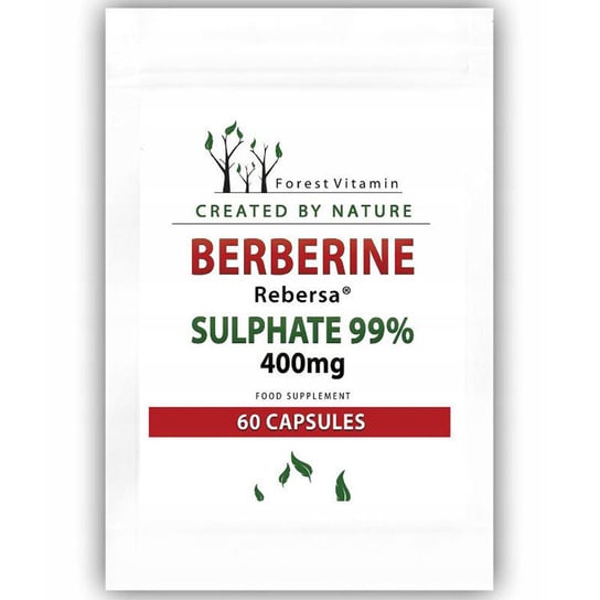 Forest Vitamin Berberine Sulphate 99% 400Mg 60Caps Forest Vitamin