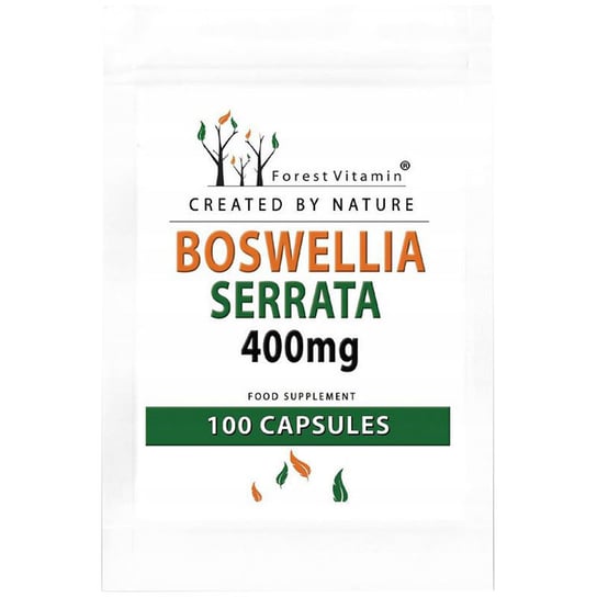 Forest Vitamin, Boswellia Serrata 400mg, Suplement diety, 100 kaps. Forest Vitamin
