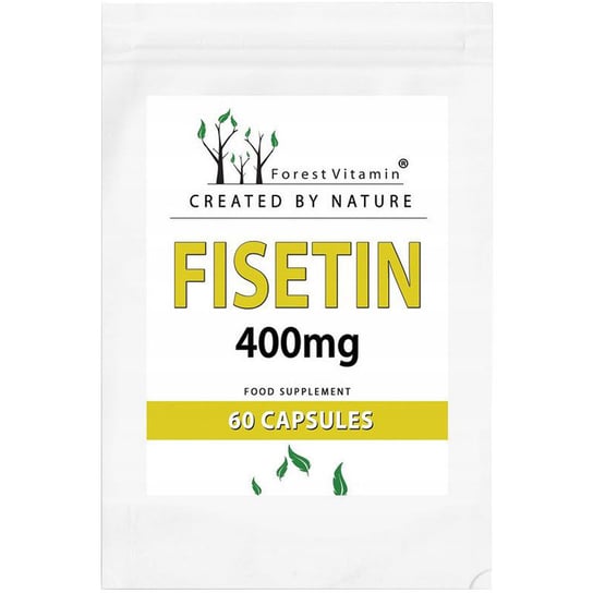 Forest Vitamin, Fisetin 400mg, Suplement Diety, 60 Kaps. Forest Vitamin