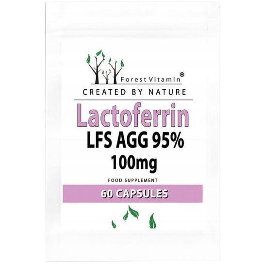 Forest Vitamin Lactoferrin Lfs Agg 95% 100Mg 60Caps Forest Vitamin
